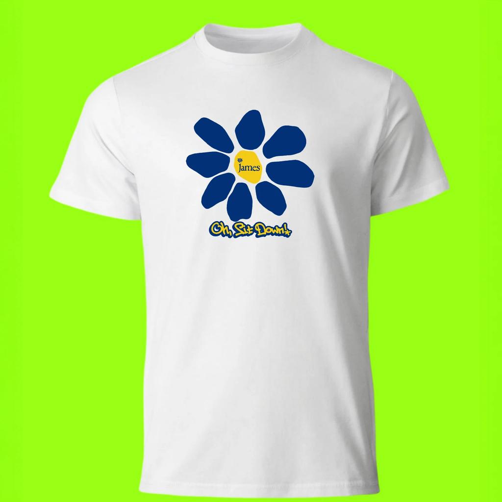 James - T Shirt - Manchester Indie Dance Music Band 90s
