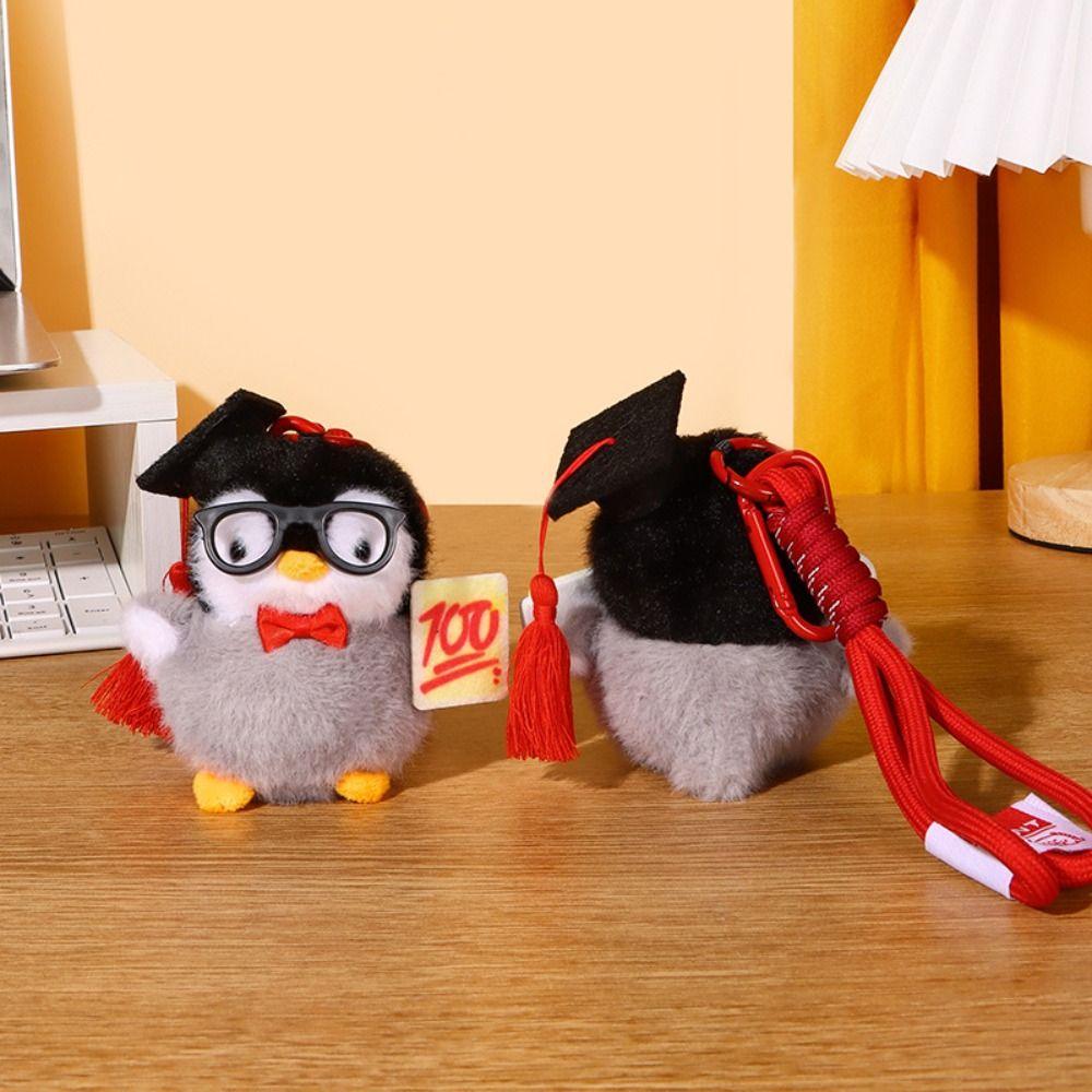 Collection Mini Penguin Plushie Doll PP Cotton Penguin Stuffed Toy Keychain Couple's Presents