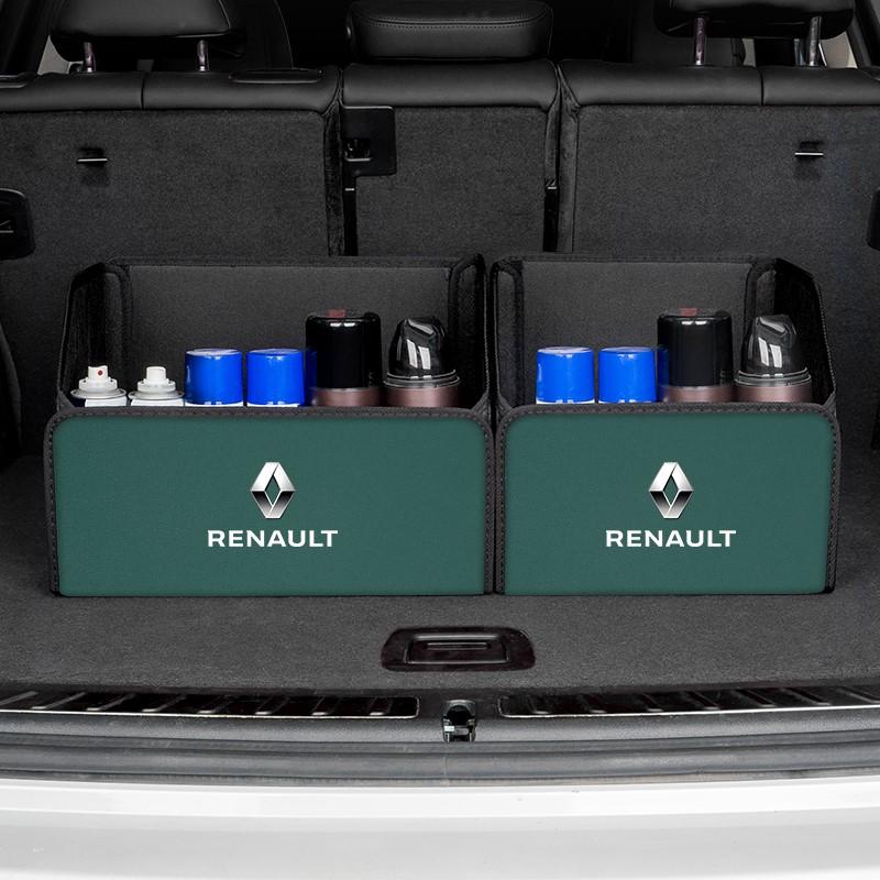 Renault Exclusive Car runk Storage Box Foldable Auto Organizer Bag For NewRenault RS Megane 2 3 4 Trafic Scenic 2 Clio Captur Tw BB2