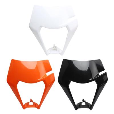 Motorcycle LED Headlight Mask Headlamp Cover Lampshade Supermoto Fairing For EXC SXF MX Dirt Bike Enduro LED Headlights