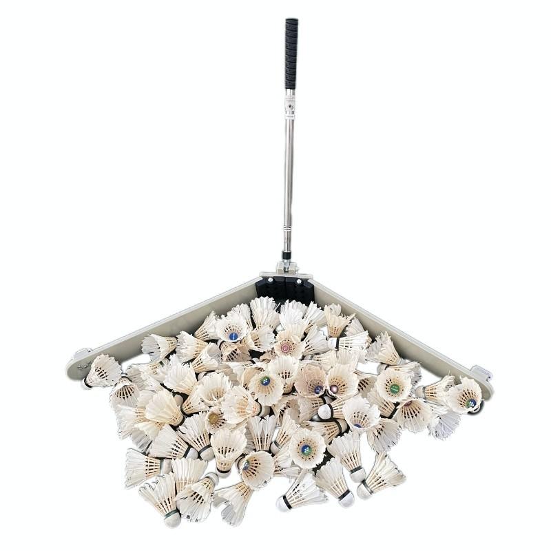 Ball Sweeper Foldable Telescopic Badminton Ball Picker Handheld Badminton Collector Badminton Training Equipment