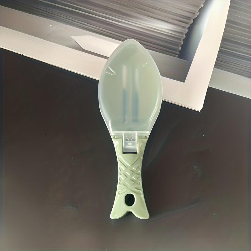 Kitchen Fish Scale Remover with Storage Box, Easy To Clean, Suitable for Catering, Efficient Fish Scale Cleaning Tool