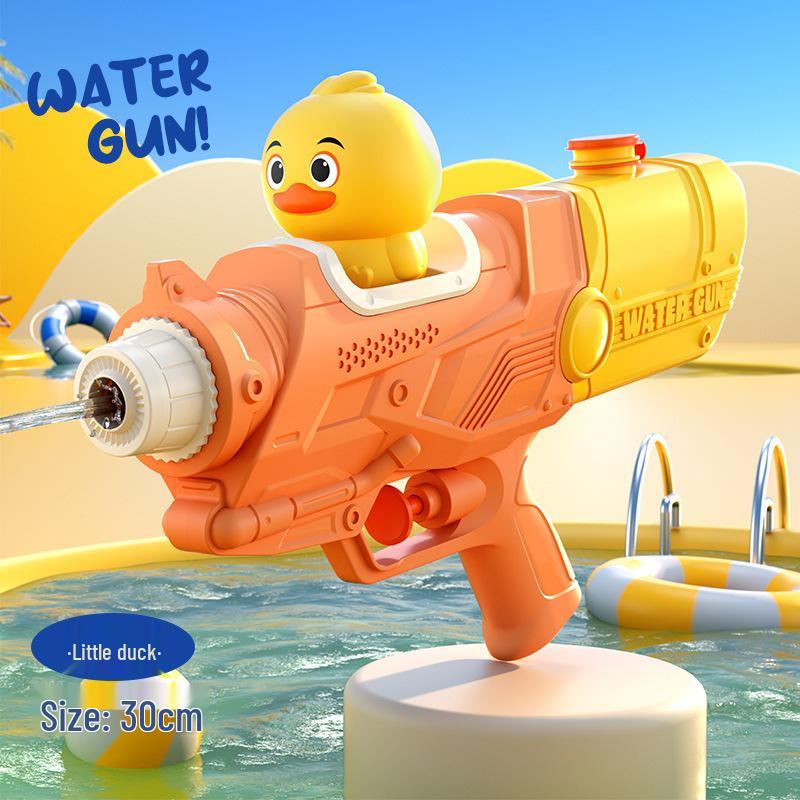 Large Double Nozzle Dinosaur & Duck Water Gun for Adults & Kids