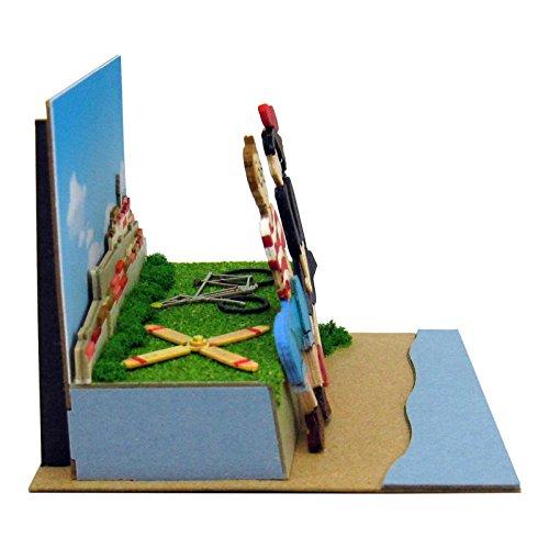 Sankei Studio Ghibli Mini Kiki's Delivery Service Tomba & Kiki Non-Scale Papercraft MP07-85
