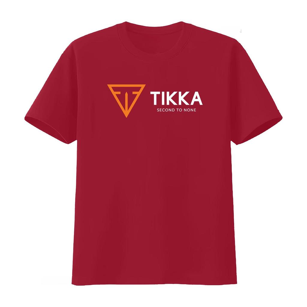 Tikka Second To None Sako Finland Sniper Rifle Firearms T Shirt Print Breathable Unisexs Clothing Womens 2026 Summer New T Shirt