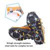 Ice Teeth 18 Snow Crampons Antislip Climbing Gripper Shoe Covers Cleats Spike