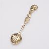 Ice Cream Spoon Zinc Alloy Eco-friendly Wholesale Creative Tableware Milk Spoons Retro Kitchen Accessories Stirring Spoon