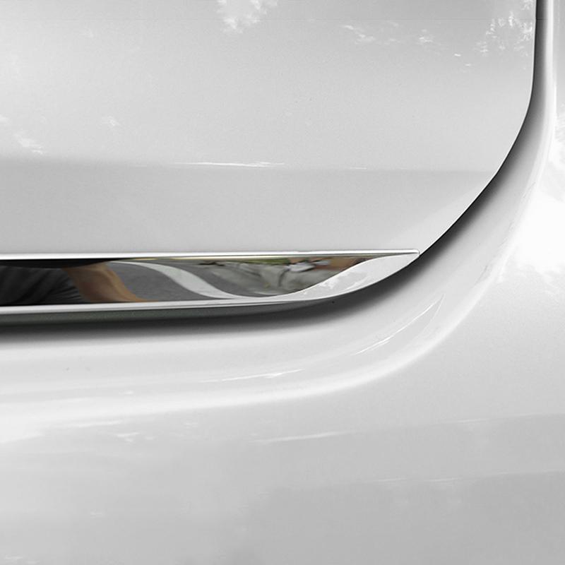 Stainless Car Rear Trunk Cover Tail Gate Trim Sticker Accessories Strip For Toyota Highlander XU70 Kluger 2020 2021 2022 2023