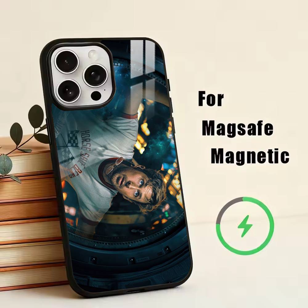 R-Ryan Gosling Phone Case For iPhone17,16,15,14,13,12,11 Plus,Pro Magnetic with Magsafe Wireless Charging