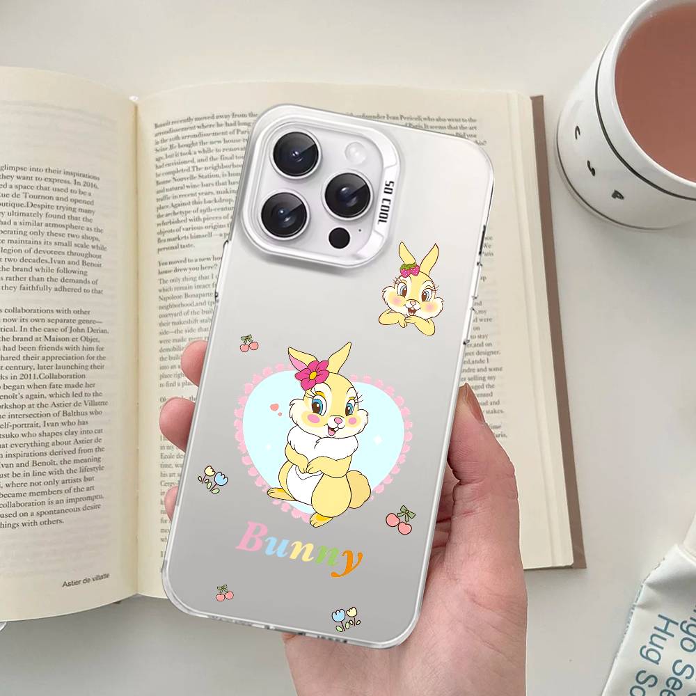 T-Thumper B-Bunny Phone Case For IPhone 17 16 15 11 12 13 14 Pro Max 16 Plus 12 Mini 7 8 XR XS 15Pro MAX Cove