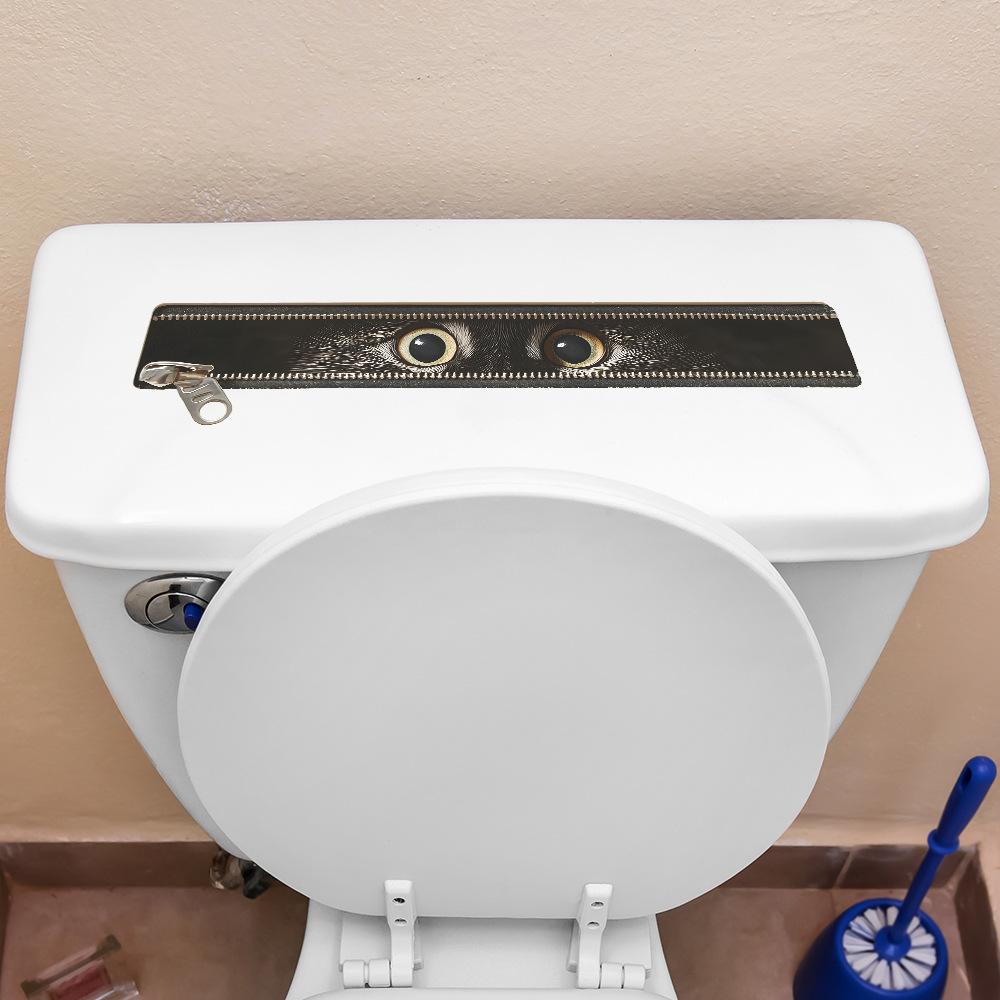 Kreative Guckende Tier Badezimmer Wandaufkleber