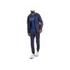 Adidas Originals Adicolor Logo Print Hooded Straight Dry Jacket Men Jackets Dark-Blue AZ1449