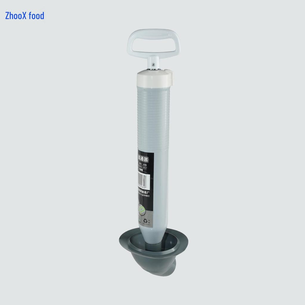 Dégageur de toilettes: Piston de pompe à air à long manche avec forte aspiration