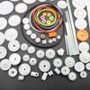 82Pcs Plastic Gear Package Kits DIY Gear Assortment Accessories for Toy Motor Car Robot Various Gear Axles Belt Bushings