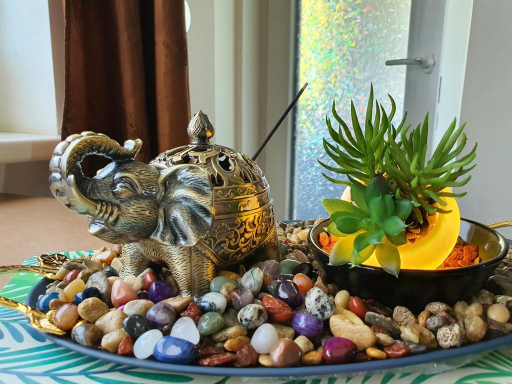 Feyarl Incense Burner, Incense Holder, Incense Holder, Alloy, Interior Ornament, Elephant Shape