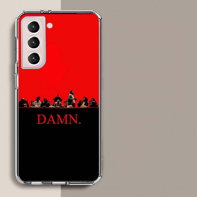 Kendrick Lamar DAMN Phone Case For Samsung A16 A26 A36 A56 A17 A15 A25 A35 A55 A14 A24 A34 A54 A04S A05S Galaxy Note 20 10 9 8 A