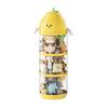 Large Capacity Storage Bucket Transparent Large Children's Toy Storage Box Plush Toy Debris Storage Tube HomeSupplies