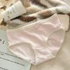 Antibacterial Pure Cotton Sweet Waist Panties All Cotton Antibacterial Breathable Triangle Girls and Students Women’s Panties