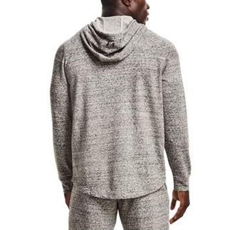 Under Armour Project Rock Johnson Training Hoodie Men Hoodies Gray 1367107-112