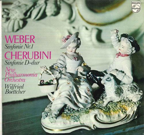

LP Record WILFRIED BOETTCHER, NEW PHILHARMONI - Weber Sinfonie Nr1 C Dur, Op19 / Ch 6500154PROMO PHILIPS Netherland Classical Used