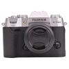 CLC Handmade FUJIFILM X-T50 Camera Case, Camera Cover, Camera Bag, Genuine Leather with Cowhide Leather Top and Metal Base Plate (Black)