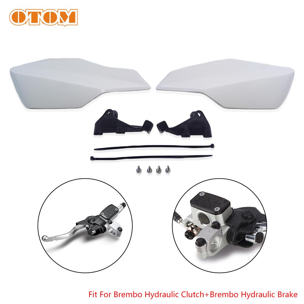 OTOM Motorcycle Handguard Hand Guards Protector For KTM HUSQVARNA Brembo Braktec Hydraulic Clutch Brake SXF XCF FC TE ECF