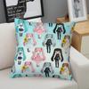 Hatsune Miku Q Version Throw Pillow Multi-Color Sailor Style Anime Cushion For Gaming Room Teen Room Sofa Bedroom Decor Fan Gift