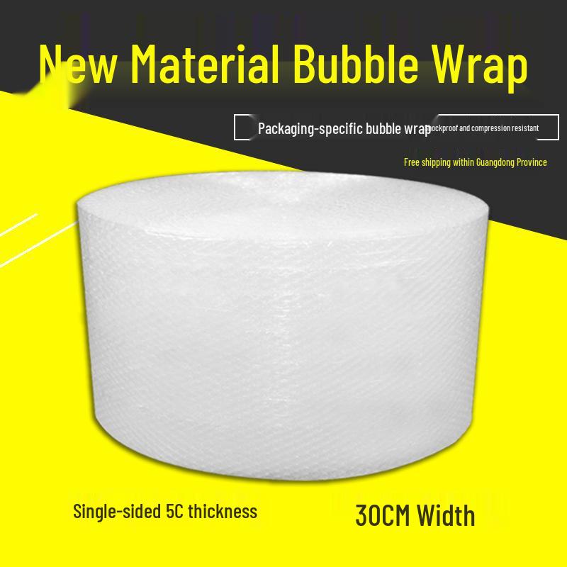 Protective 30cm Bubble Wrap - Shockproof Cushioning Foam Packaging Film