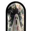 Halloween Hologram Ghost Mirror Spooky Blood Ghost Mirror with LED Light for Bedroom Kitchen Haunted House Decor