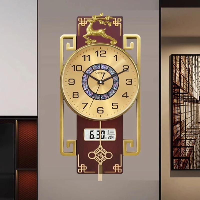 Temperature Date Digital Clock Large Functional Design Aesthetic Digital Clock Decoration Modern Reloj De Pared Decorativo Room