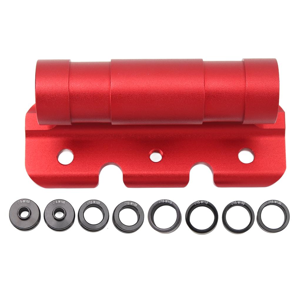 Bike Fork Mount Red Fork Bracket Quick Release Aluminium Alloy Wear Resistant Bike Car Block for