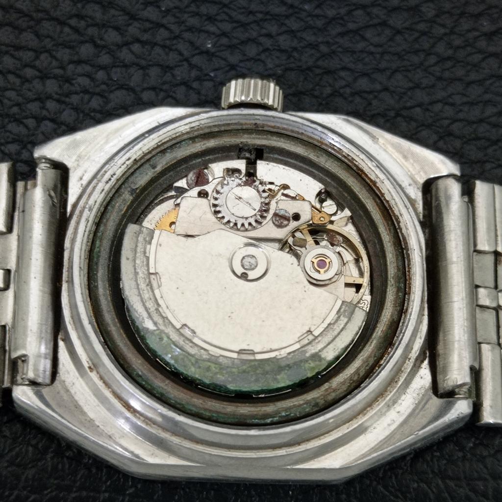 ECHTE VINTAGE OMAX AUTOMATIK SCHWEIZER JUNGEN ORIGINAL ZIFFERBLATT UHR a705517-1