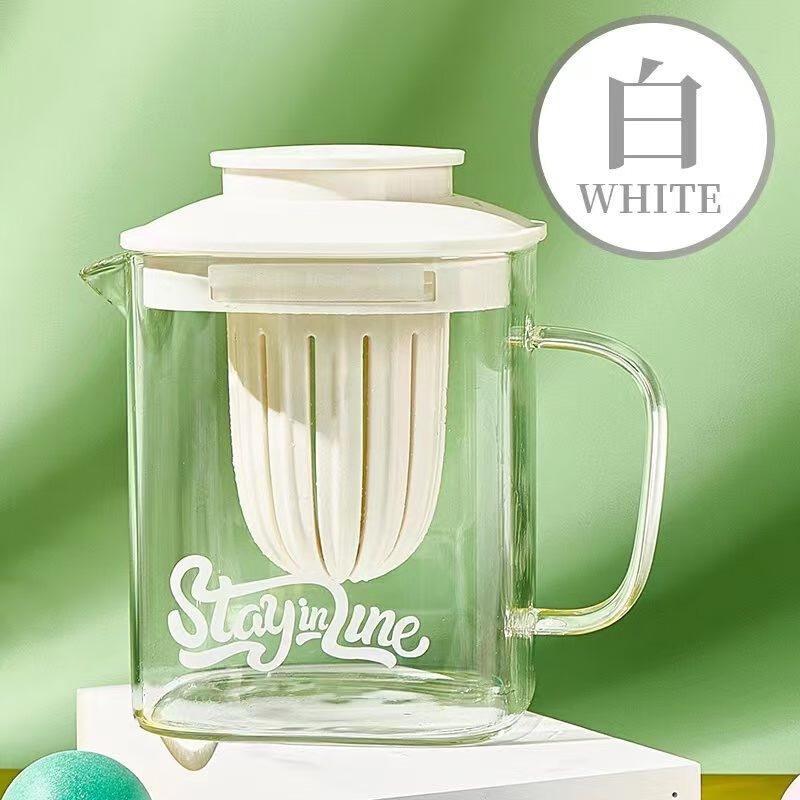 Zhiyue Large Capacity Glass Tea Infuser Pitcher
