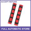 3/8" 10mm Motorcycle Brake Lever Cover Kit Rubber Brake Lever Grip Sleeve Red