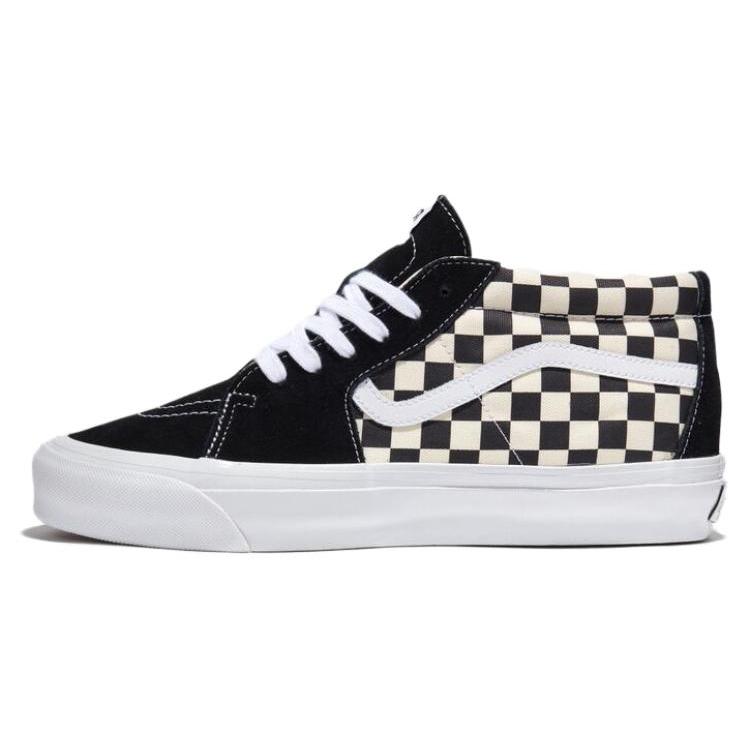 

New Vans Sk8 Mid Reissue 83 Lx Checkerboard Black VN000CQQ2BO 41
