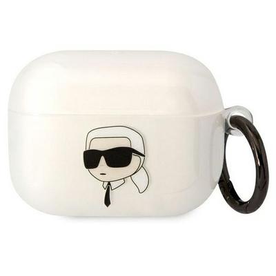 Karl Lagerfeld KLAPHNIKTCT AirPods Procover Transparent Karl`s Head