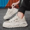 Mesh Fabric Breathable Comfortable Thick Soled Shoes for Men's 2026 Spring Fashi Trend Shallow Mouth Versatile Chunky sneakers