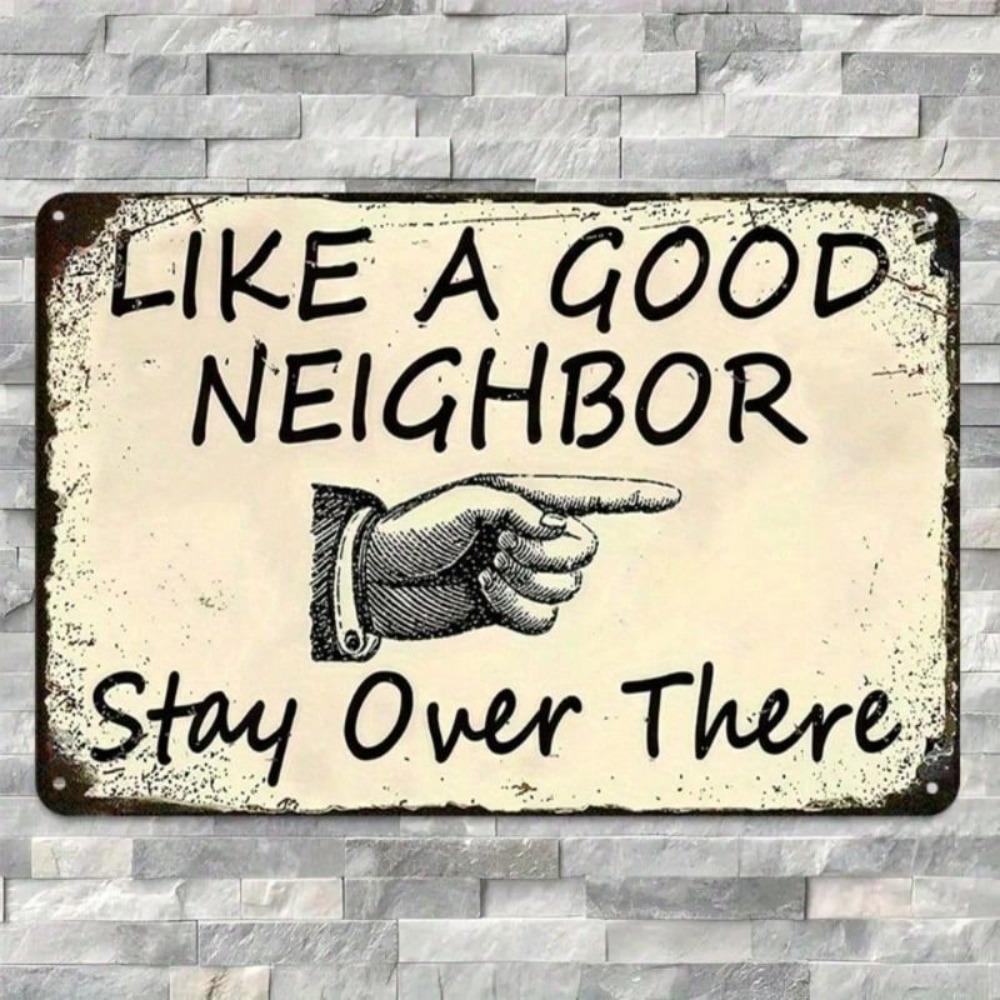 Retro Vintage Metal Sign Wall Decor 20x30cm Industrial Home Office Art