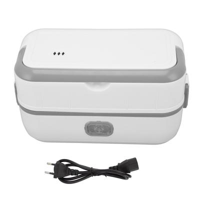 Electric Lunch Box Single Layer Stainless Steel Inner Liner Portable Food Warmer for Work Traveling