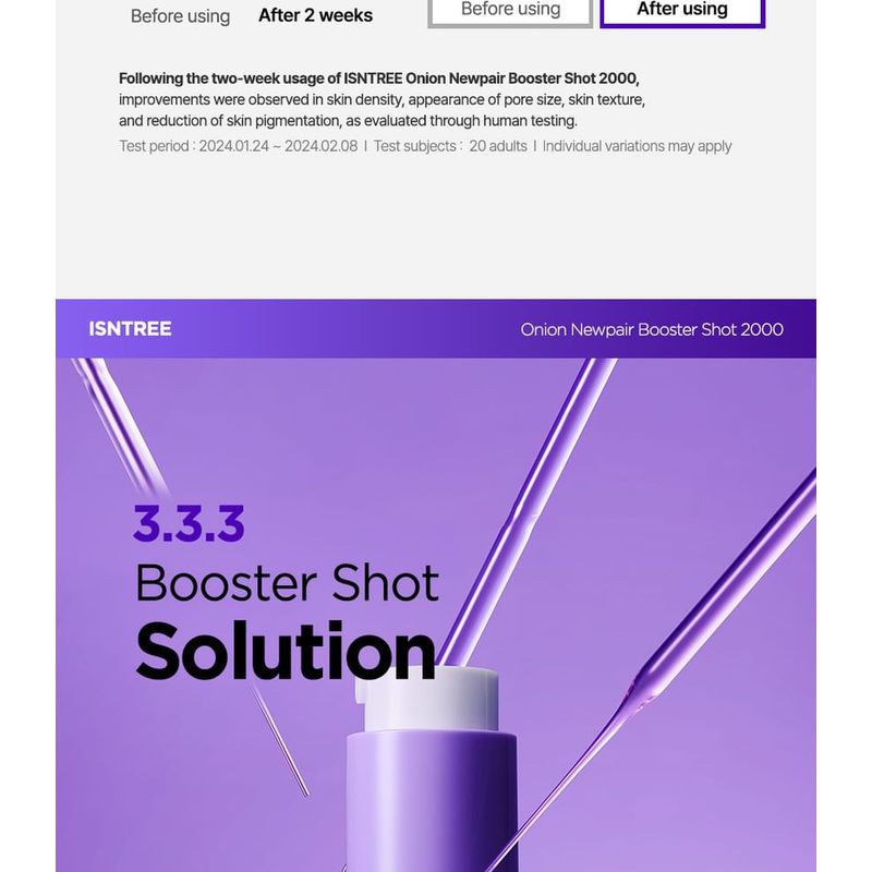 Isntree - Onion Newpair Booster Shot 2000