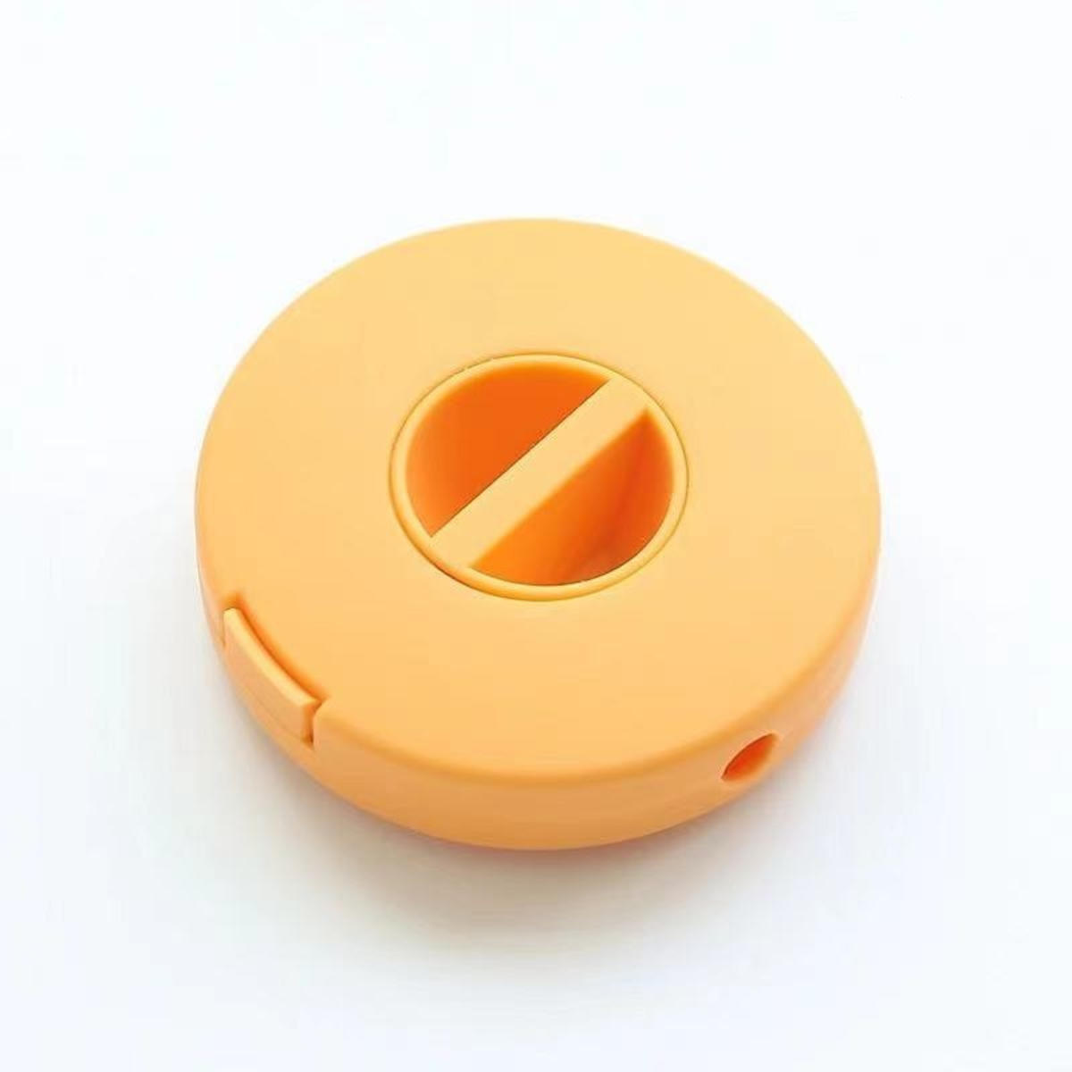 

Rotatable Round Earphone Winder Mobile Phone Data Cable Charger Wire Storage Box Automatic USB Cord Adjustable Cables Holder one size жёлтый