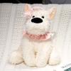 Couple Puppy Dog Doll Plush Toy Little White Dog West Highland Doll Children Companionship Soothing Rag Doll
