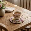 Flower and Bird Print Pot Holder Anti Slip Dining Table Protector  Dining Table