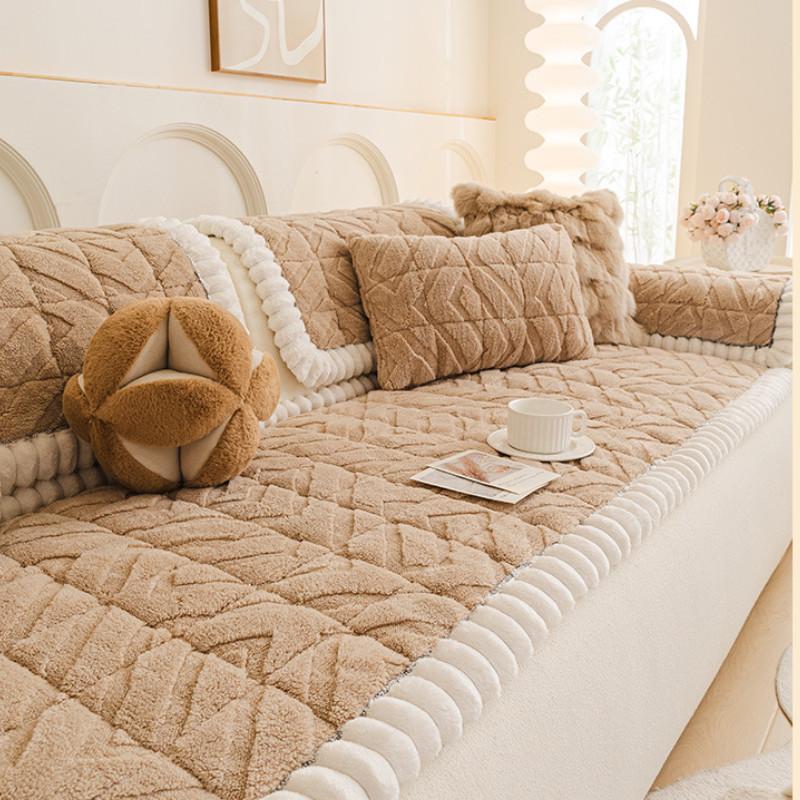 Durable Thickened Sofa Cover Anti Slip Durable Dustproof Couch Cushion Universal Chair Mat For Living Room Pad