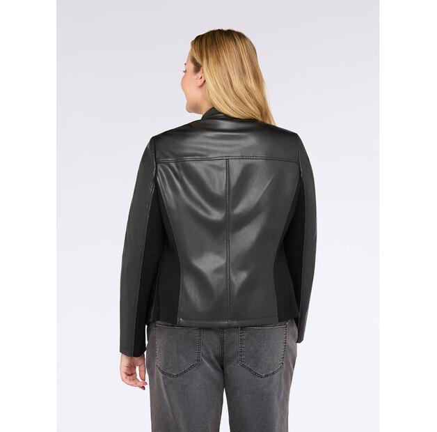 Fiorella Rubino Fit Faux Leather Jacket