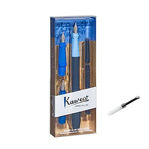 

Конвертор KAWECO KALLI GRAFIE Perkeo Set Pakeo Blue [в комплекте мини-версия] (Набор для каллиграфии)