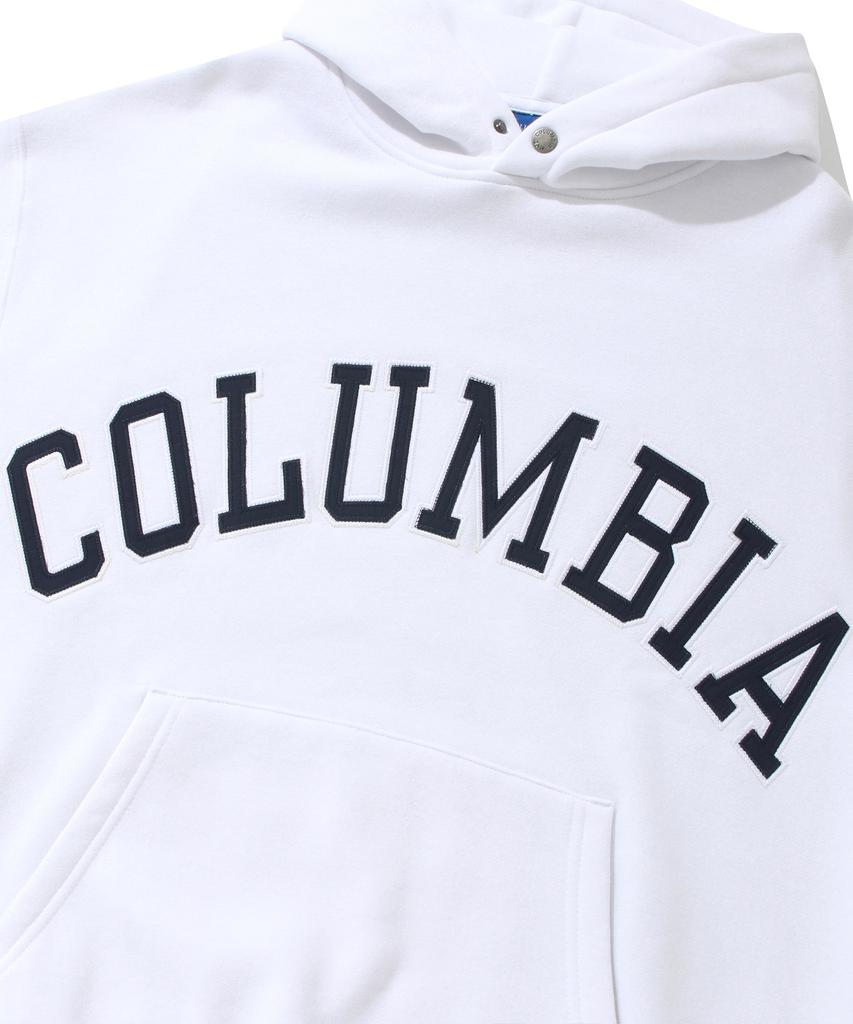 COLUMBIA Arch Over-Fit Fleece Hoodie White