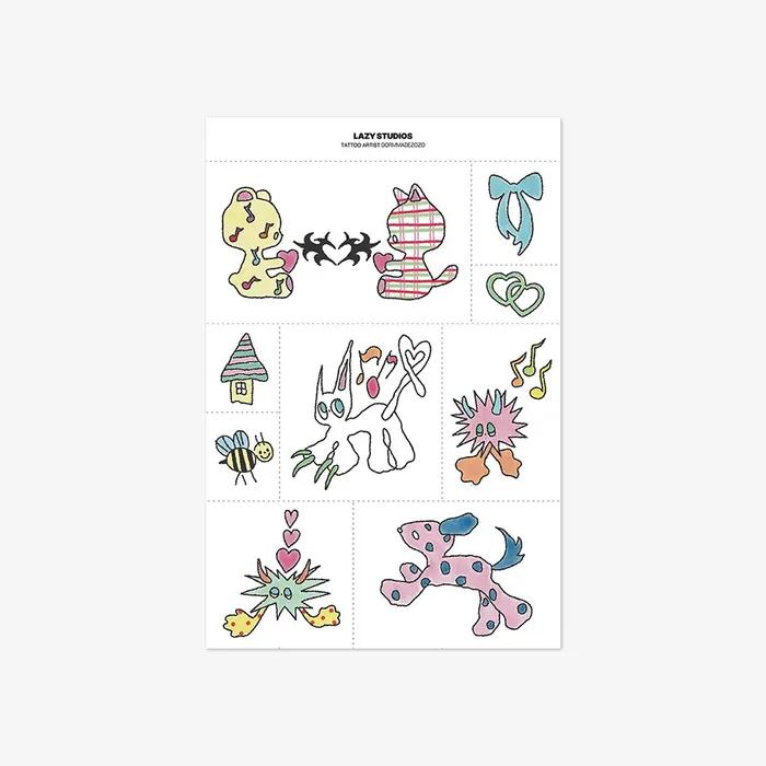 

Тату-мастер Dommeadejojo 01 Временная тату-наклейка