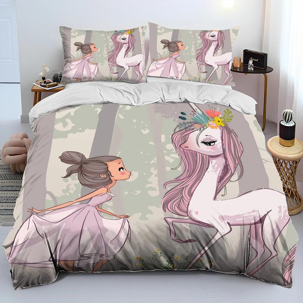 

Модная технология печати, 3D цифровая печать, постельное белье, пододеяльники, наволочки, комплекты из трех предметов 70 * 133 two-piece set