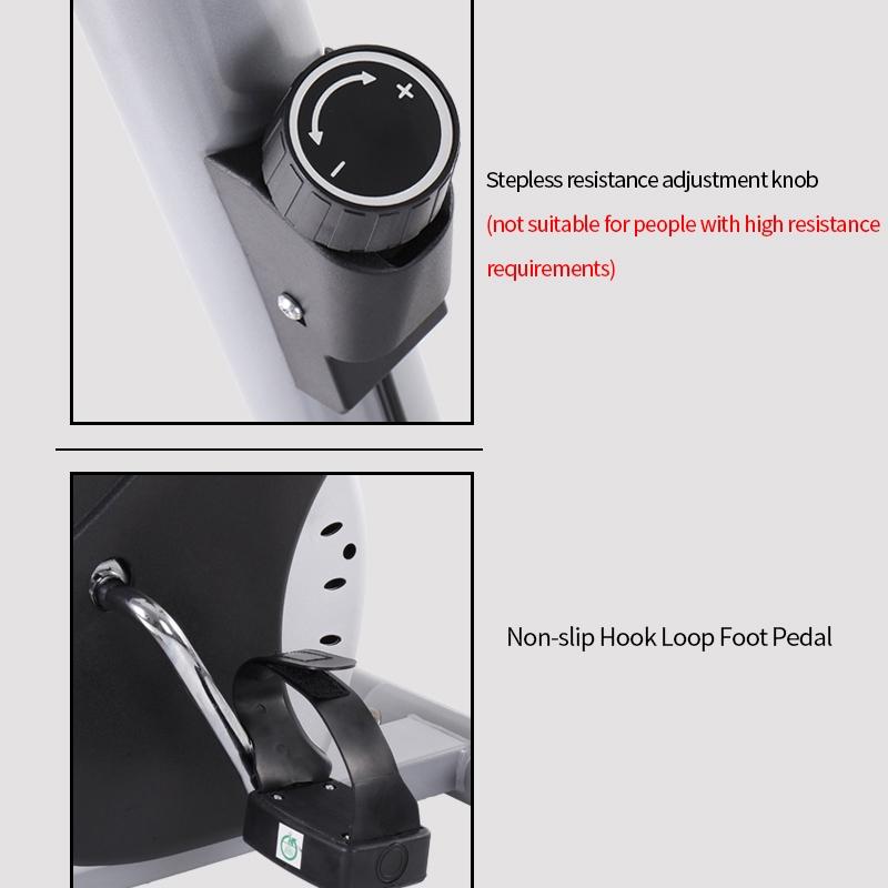 Blau/Rote LED-Anzeige Fahrrad Heimtrainer Heimtrainer Cardio-Tool Heim-Indoor-Cycling-Trainer Stationäres Bodybuilding-Fitnessgerät